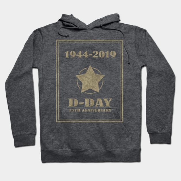 D-Day 75th Anniversary Hoodie by valentinahramov